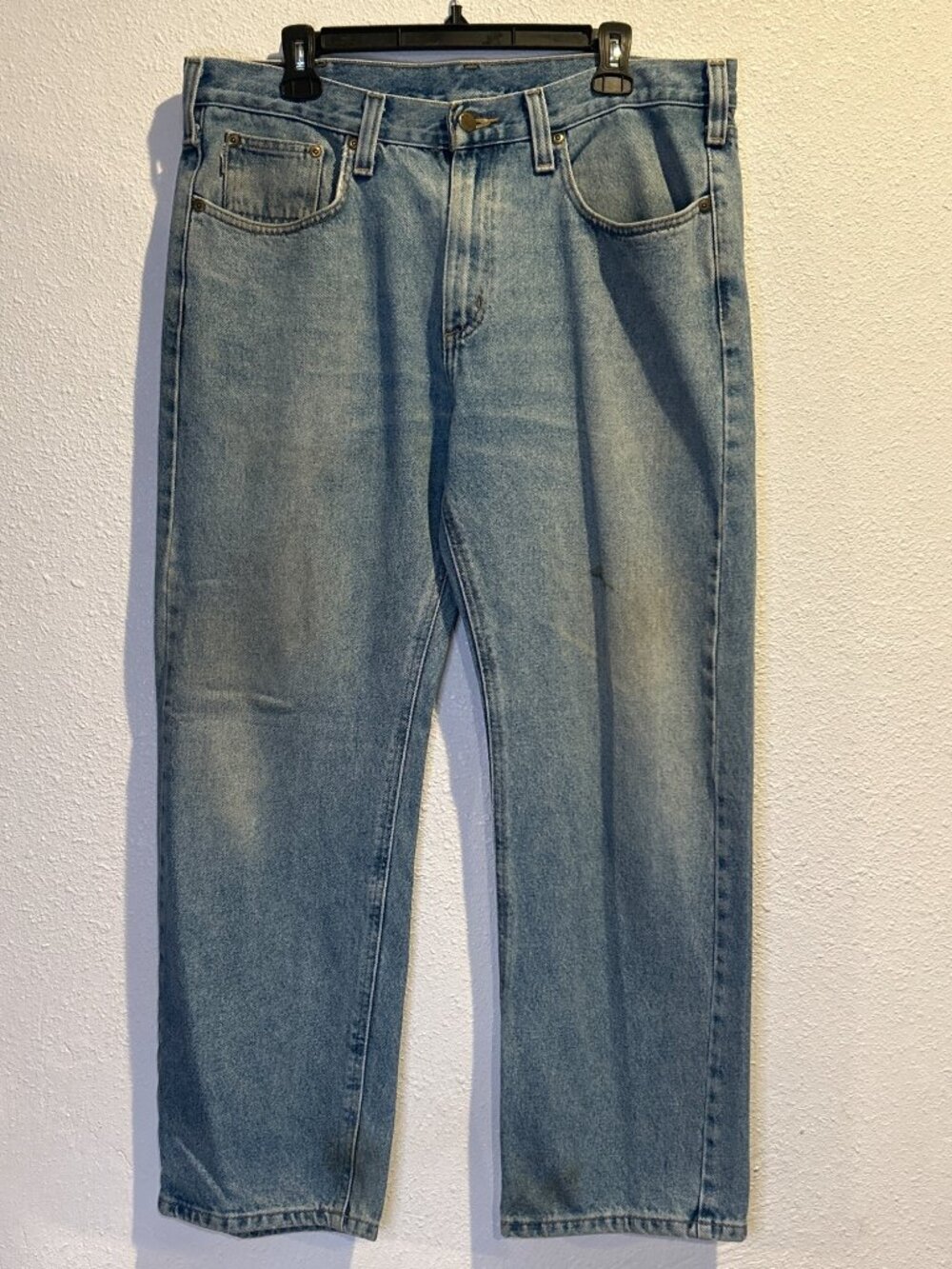 Carhartt B480 Traditional Fit Denim Jeans Carpenter(36x30) Work